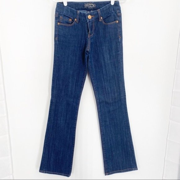 Seven7 Jeans Boot Cut Size 25 Dark Wash - Picture 1 of 7